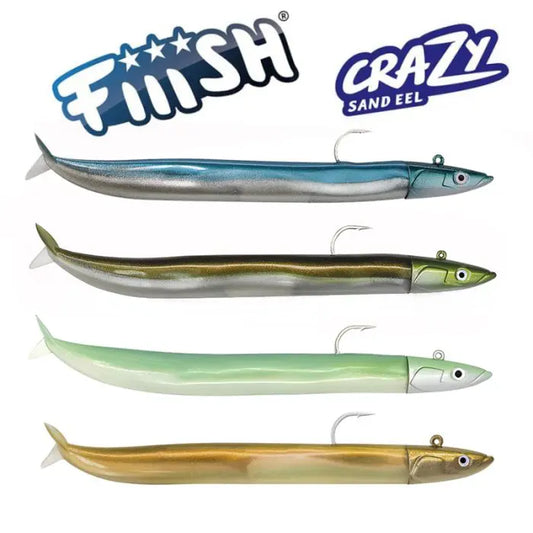 Crazy Sand Eel 120mm N°2 Double Combo Offshore 15gr