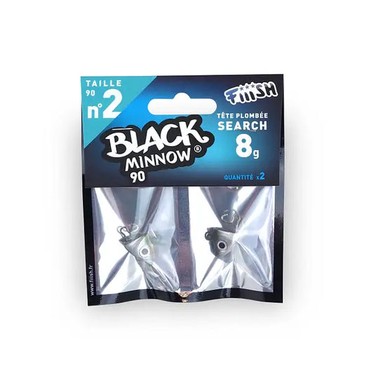 Black Minnow N°2 90 mm 2 Heads Search – 8g – Khaki