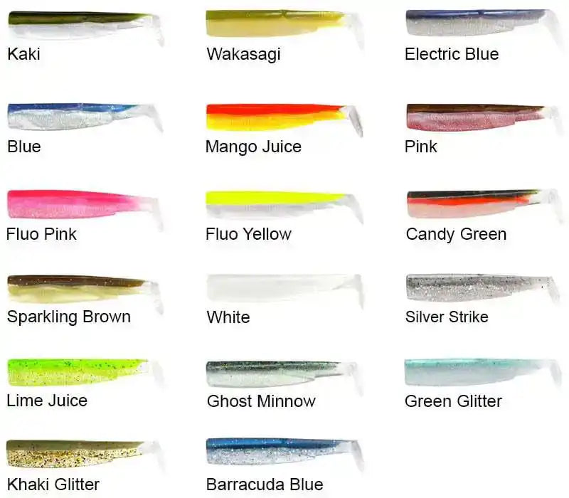 Black Minnow Bodies N°2.5 105mm 3 pieces